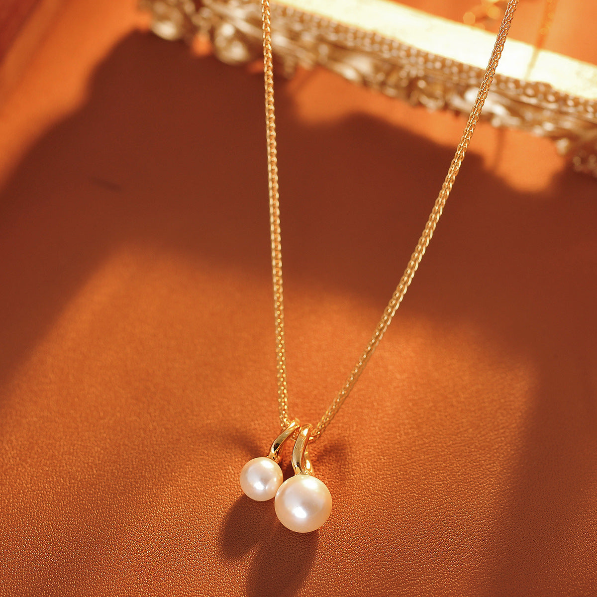 New Korean Niche Pearl Necklace Women's Pendant, Clavicle Chain, High-End Popular Versatile Accessory for Women