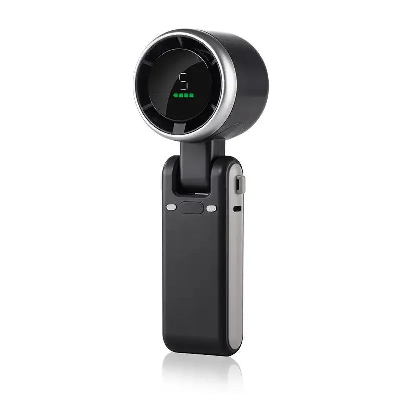 Fan Handheld Mini Turbo Fan Usb Desktop Fan Brushless Motor Portable Hanging Neck Small Fan Camping Mountaineering